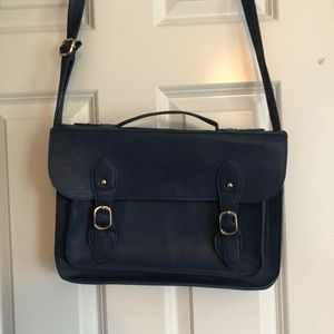 Blue Messenger Bag